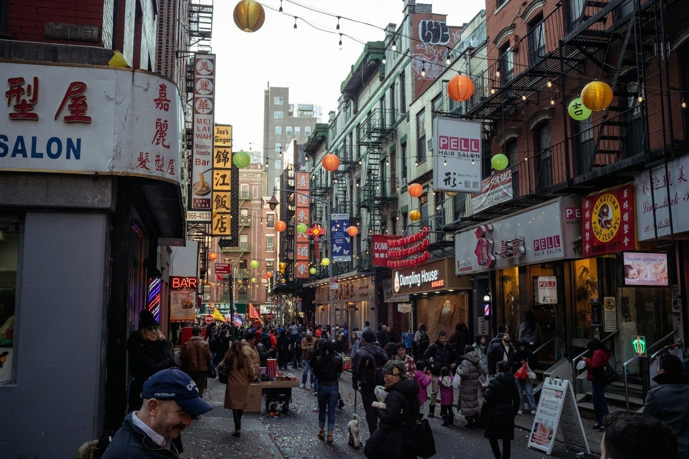 Chinatown, where she ran her painting groups. Photo by Jason Leung on Unsplash.