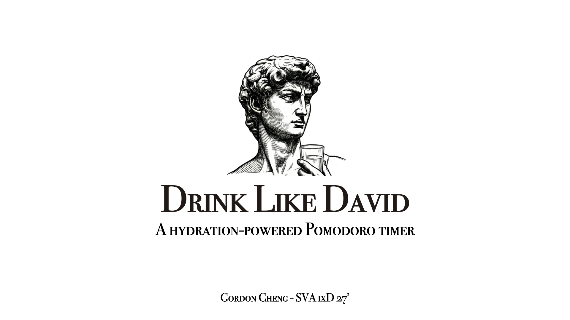 Drink Like David title card