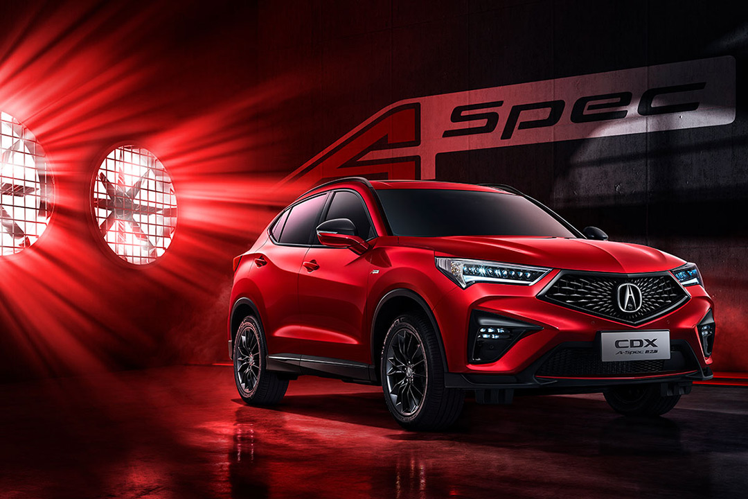 Acura CDX front three-quarter view